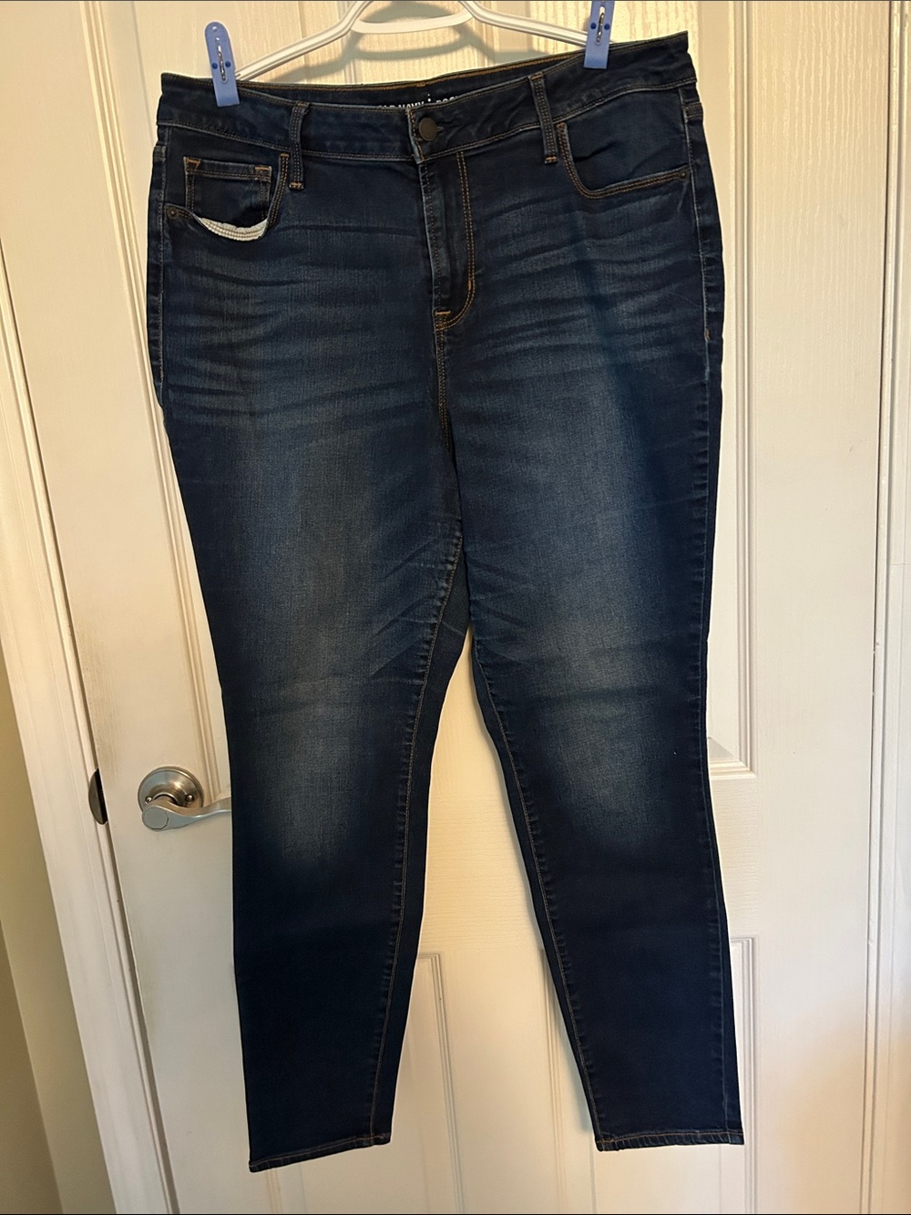 Old Navy Dark Blue Skinny Jeans